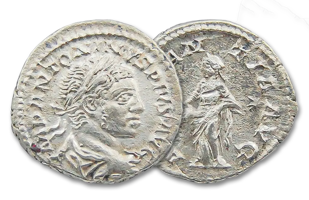 Romeinse munt - Elagabalus 218-222 - Denarius 220-221