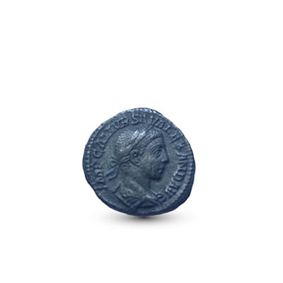 Romeinse munt - Severus Alexander 222 - 235 - Zilveren Denarius 224