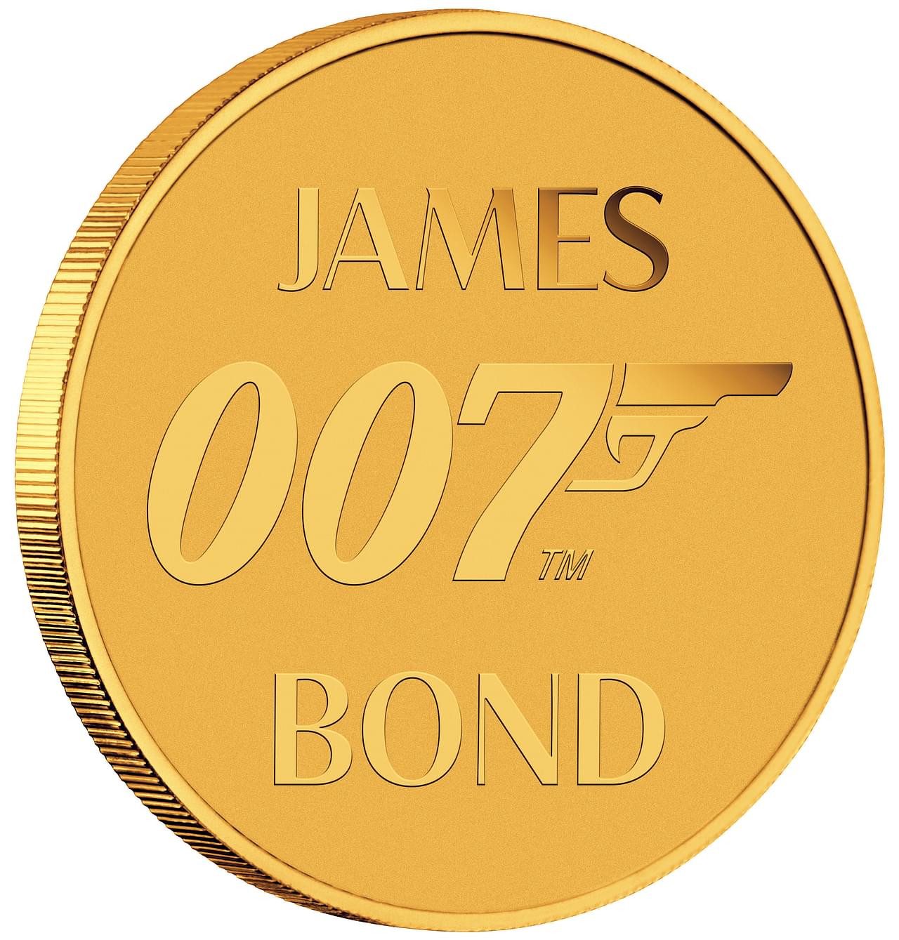 Unieke 24 Karaats Gouden James Bond Herdenkingsmunt