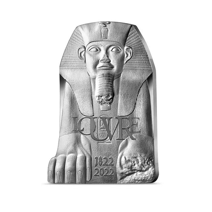 Zilveren 10 euro munt French Excellencey - Louvre 2022