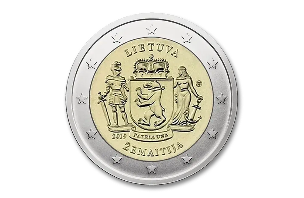 2 euro Samogitië 2019 - Litouwen