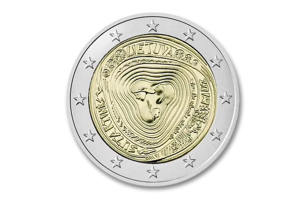 2 Euro Sutartines 2019 - Litouwen