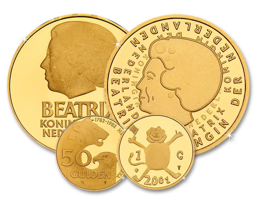 Prestigeset Het Verborgen Goud van Beatrix | Munt-Online.nl