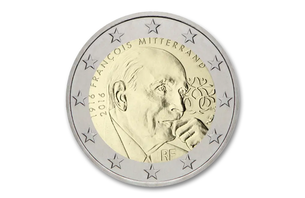 2 euro Francois Mitterand 2016 - Frankrijk