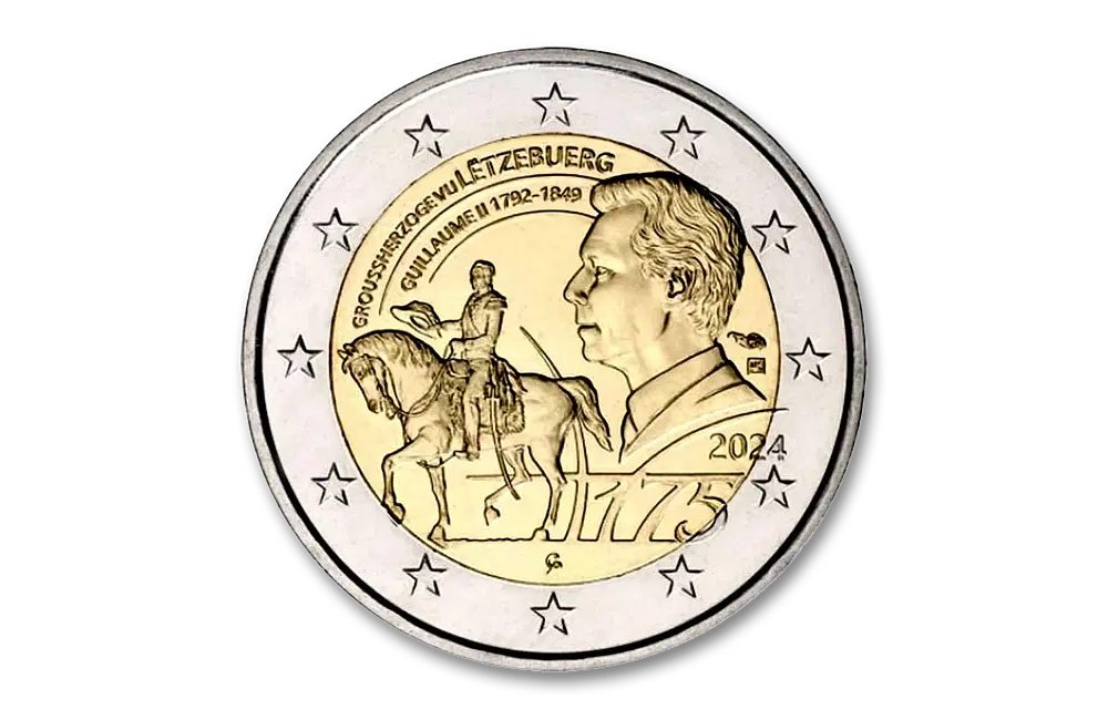 2 euro Groothertog Willem II 2024 - Luxemburg