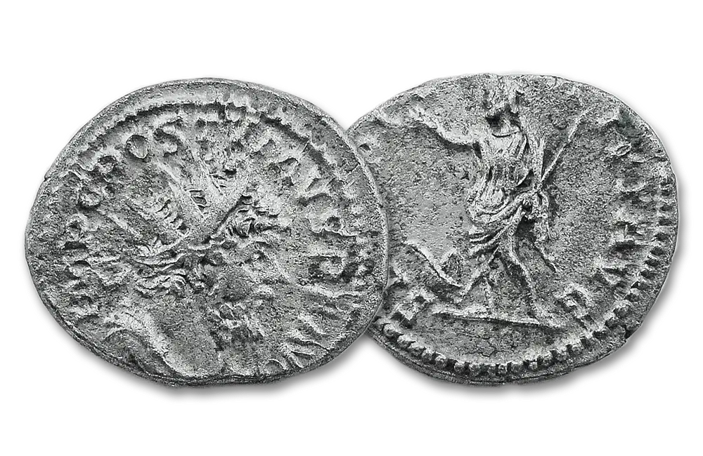 Romeinse munt - Postumus 260-269 - Antoninianus 265/68 