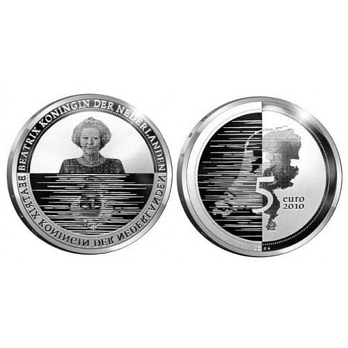 5 Euro 2010 Waterland Vijfje
