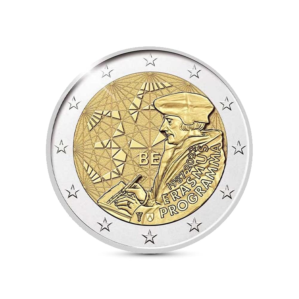 Coincard 2 euro Erasmus België 