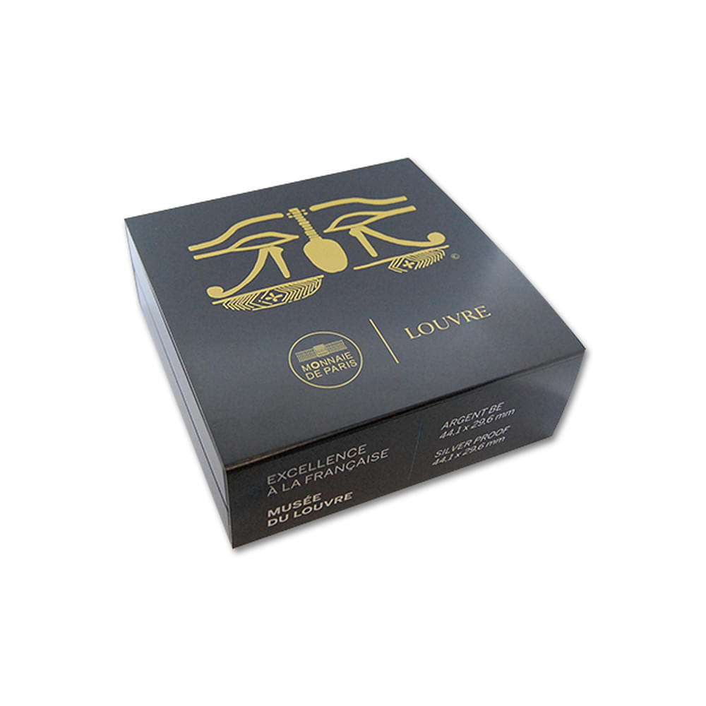Zilveren 10 euro munt French Excellencey - Louvre 2022