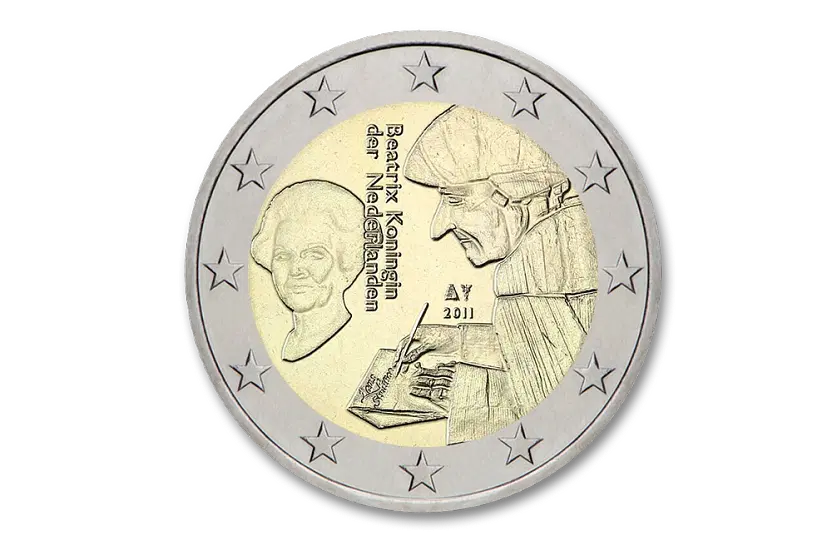 2 euro Erasmus 2011 - Nederland