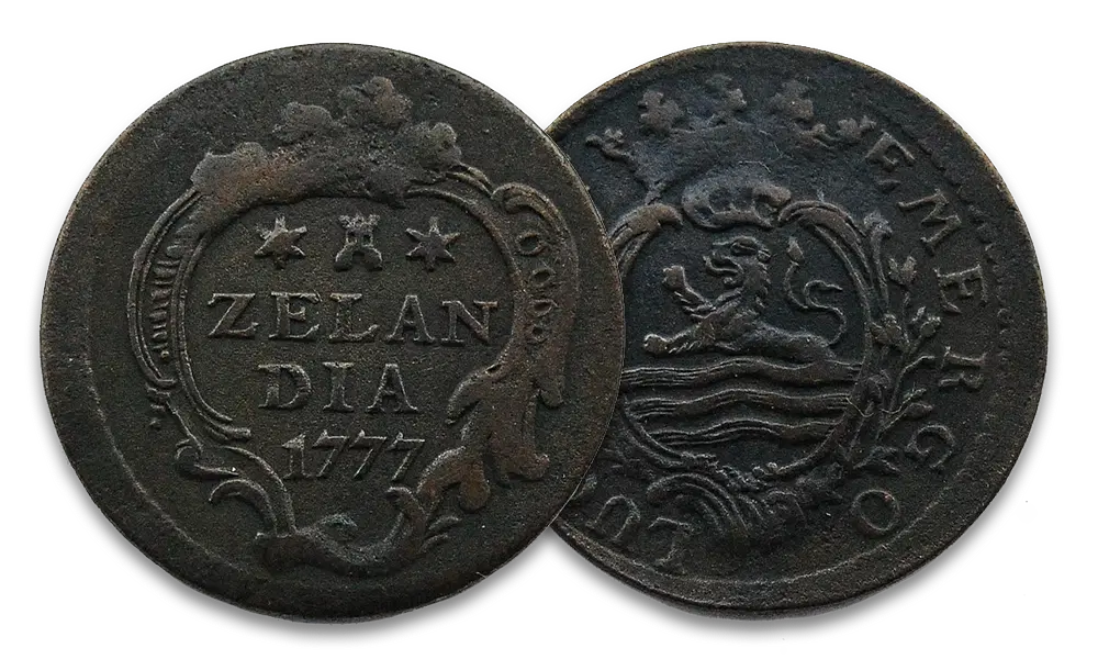 Duit Zeeland 1777