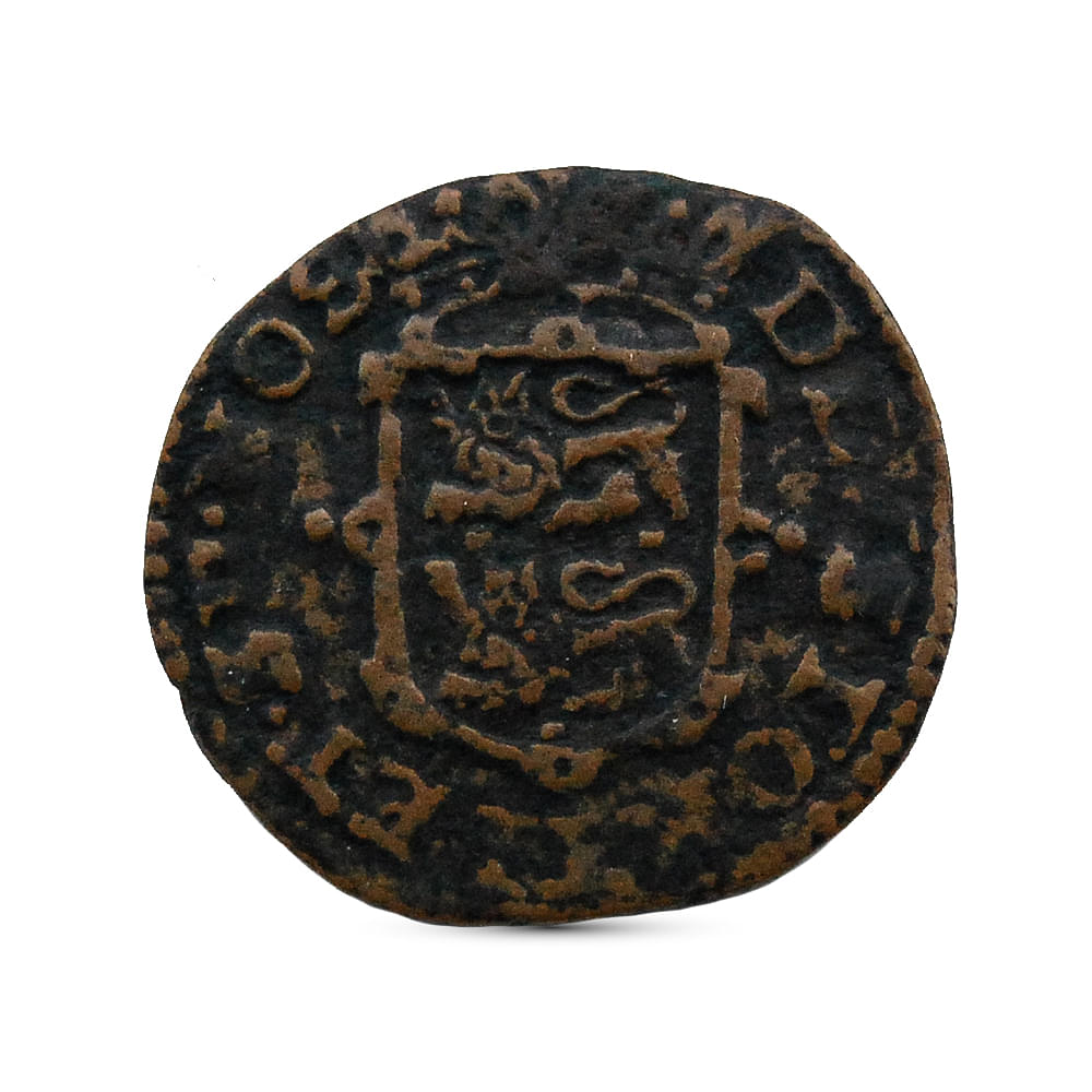 Duit West Friesland uit 1626